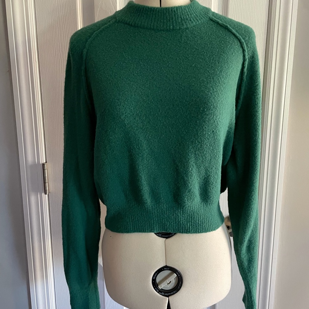 Aritzia | Wilfred Free Cozy Teal Sweater